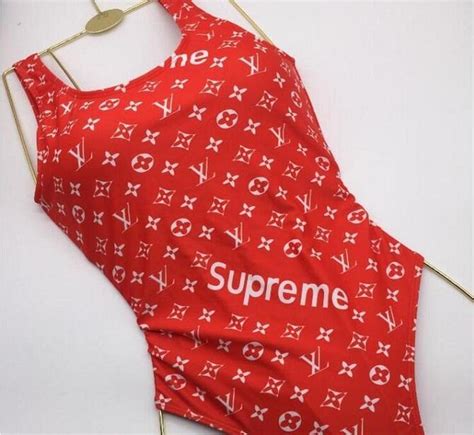 louis vuitton supreme swimsuit